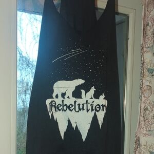 Next Level Apparel Black Tank Top